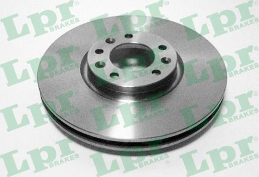 LPR C1027V - Тормозной диск autosila-amz.com