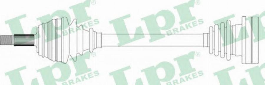 LPR DS51039 - Приводной вал autosila-amz.com