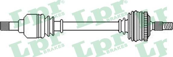 LPR DS52514 - Приводной вал autosila-amz.com