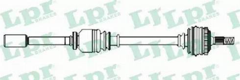 LPR DS52318 - Приводной вал autosila-amz.com