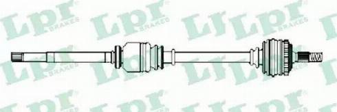 LPR DS52277 - Приводной вал autosila-amz.com