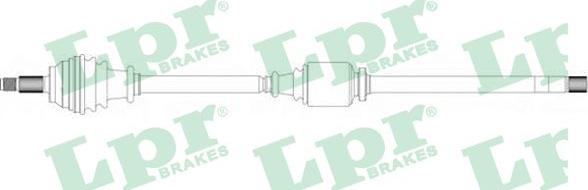 LPR DS39143 - Привод в сборе autosila-amz.com