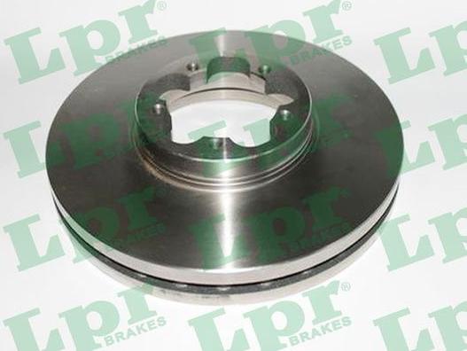 LPR F1055V - Тормозной диск autosila-amz.com