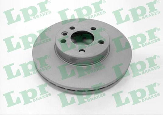 LPR F1004VR - Тормозной диск autosila-amz.com