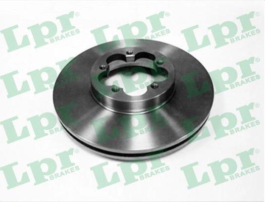 LPR F1016V - Тормозной диск autosila-amz.com
