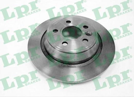 LPR F1018P - Тормозной диск autosila-amz.com
