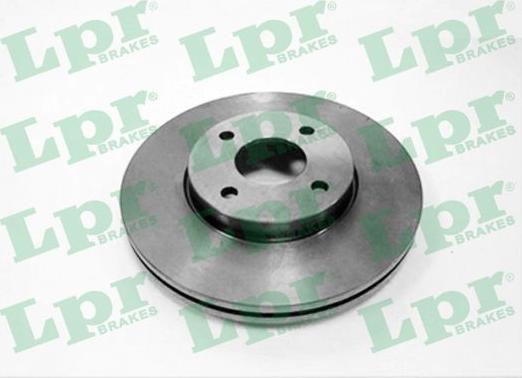 LPR F1029V - Тормозной диск autosila-amz.com