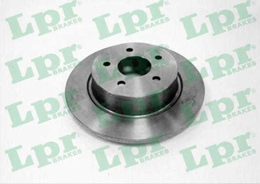 LPR F1024P - Тормозной диск autosila-amz.com