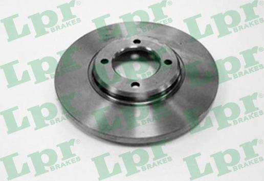 LPR F1021P - Тормозной диск autosila-amz.com