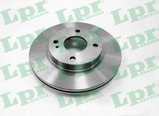 LPR F1022V - Тормозной диск autosila-amz.com