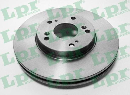 LPR H1048V - Тормозной диск autosila-amz.com