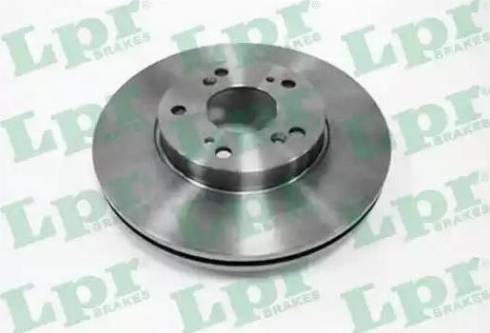 LPR H1043V - Тормозной диск autosila-amz.com