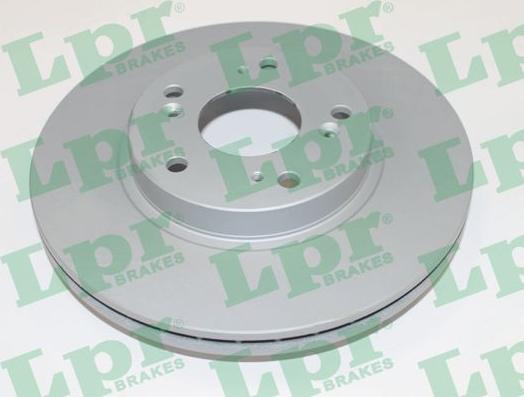 LPR H1015VR - Тормозной диск autosila-amz.com
