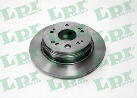 LPR H1025P - Тормозной диск autosila-amz.com