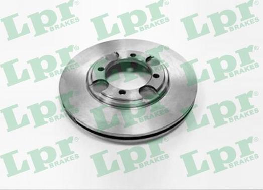 LPR H2061V - Тормозной диск autosila-amz.com