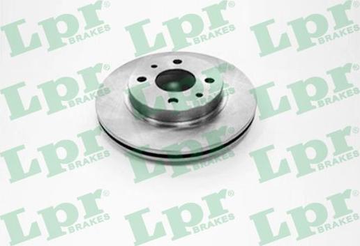 LPR L1053V - Тормозной диск autosila-amz.com
