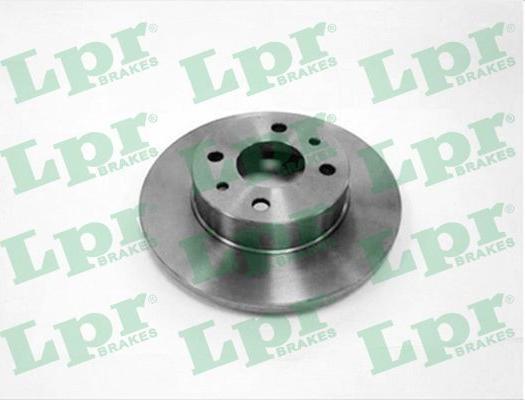 LPR L2061P - Тормозной диск autosila-amz.com