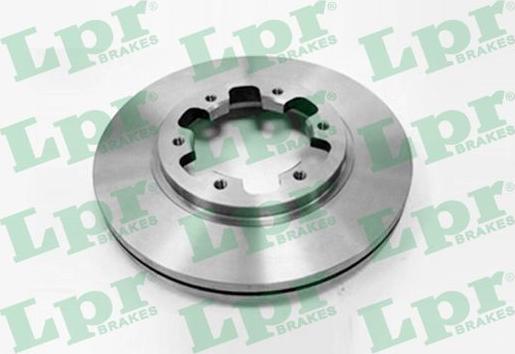 LPR N2371V - Тормозной диск autosila-amz.com
