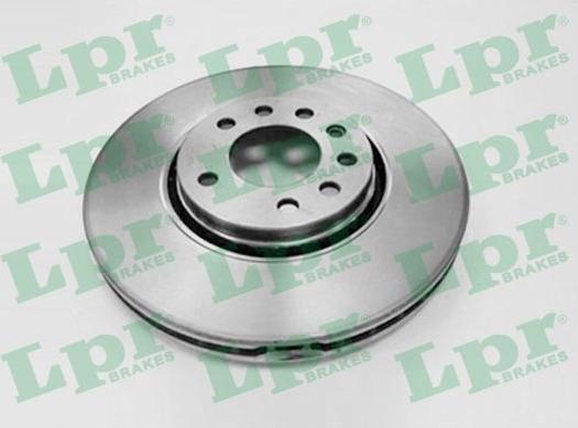 LPR O1002V - Тормозной диск autosila-amz.com