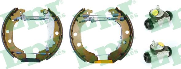 LPR OEK369 - Комплект тормозных колодок, барабанные autosila-amz.com