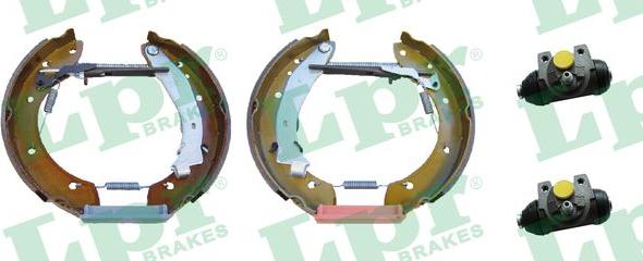 LPR OEK367 - Brake Shoe Kit autosila-amz.com