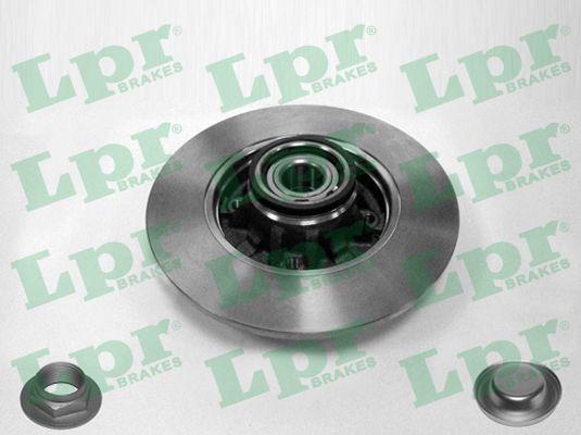 LPR P1011PCA - Тормозной диск autosila-amz.com