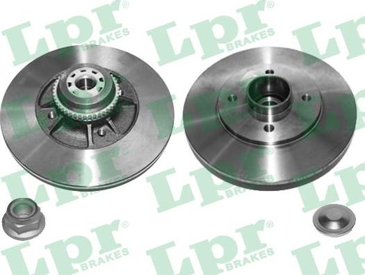 LPR R1411PCA - Тормозной диск autosila-amz.com