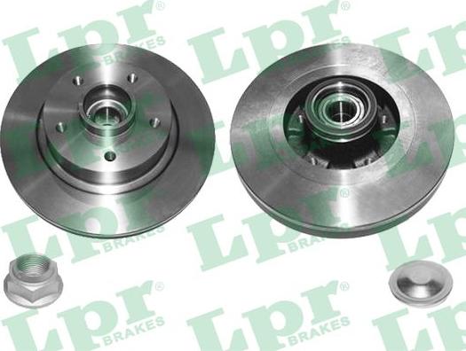 LPR R1049PCA - Тормозной диск autosila-amz.com