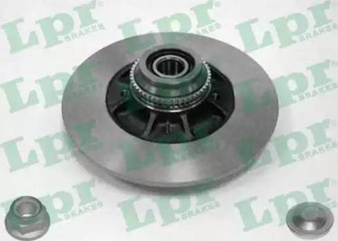LPR R1054PRCA - Тормозной диск autosila-amz.com