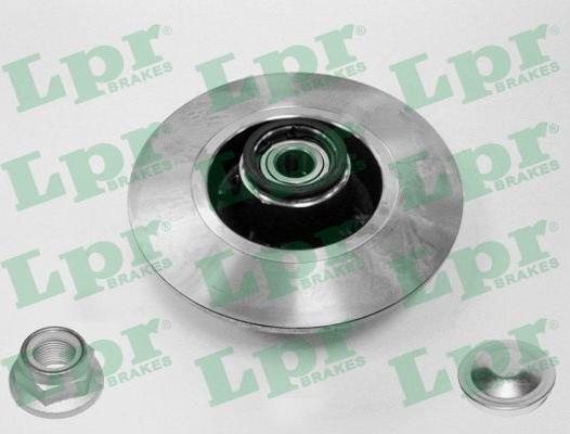 LPR R1005PCA - Тормозной диск autosila-amz.com