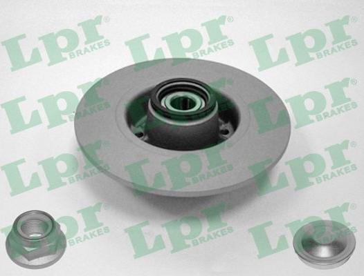 LPR R1005PRCA - Тормозной диск autosila-amz.com
