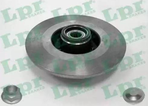 LPR R1019PRCA - Тормозной диск autosila-amz.com