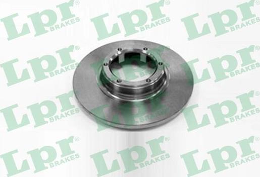 LPR R1011P - Тормозной диск autosila-amz.com