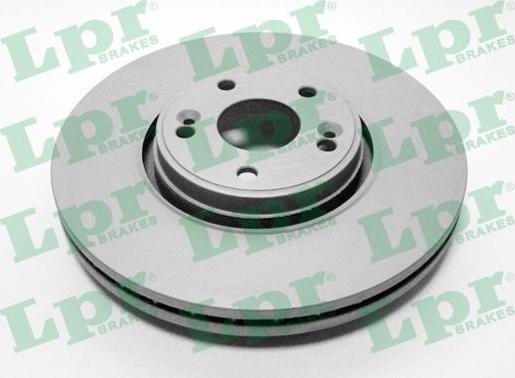 LPR R1017VR - Тормозной диск autosila-amz.com