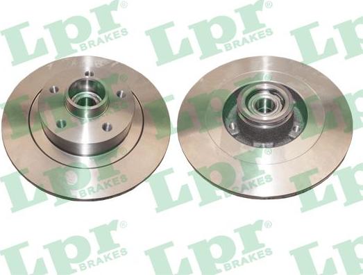 LPR R1080PCA - Тормозной диск autosila-amz.com