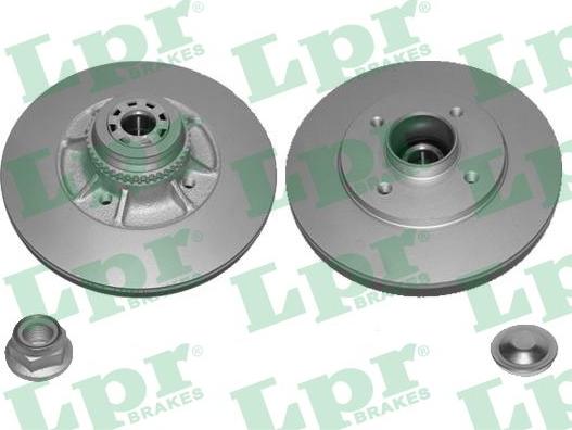 LPR R1035PRCA - Тормозной диск autosila-amz.com
