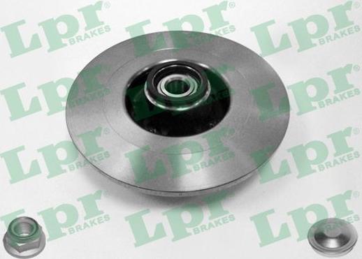 LPR R1030PCA - Тормозной диск autosila-amz.com