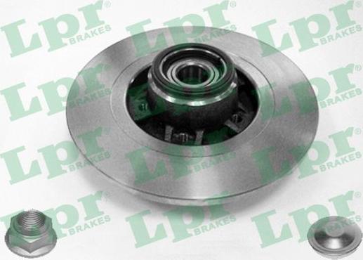 LPR R1033PCA - Тормозной диск autosila-amz.com