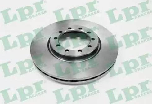LPR R1026V - Тормозной диск autosila-amz.com