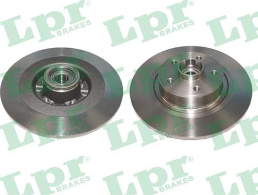 LPR R1022PCA - Тормозной диск autosila-amz.com