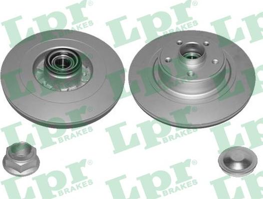 LPR R1022PRCA - Тормозной диск autosila-amz.com