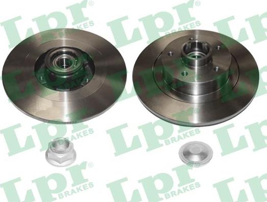 LPR R1079PCA - Тормозной диск autosila-amz.com