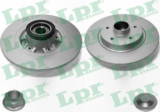 LPR R1070PRCA - Тормозной диск autosila-amz.com