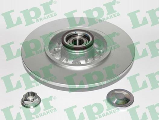 LPR R1078PRCA - Тормозной диск autosila-amz.com