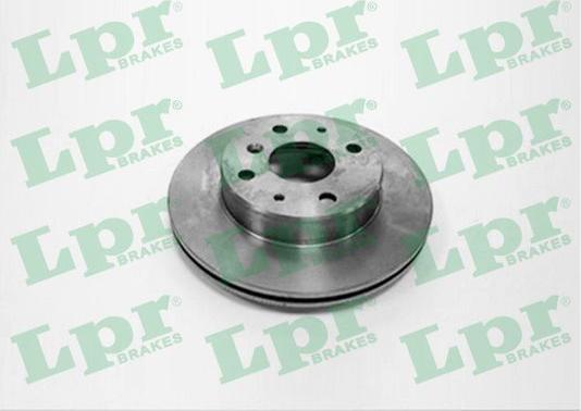 LPR T2541V - Тормозной диск autosila-amz.com