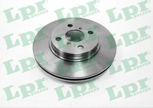 LPR T2047V - Тормозной диск autosila-amz.com