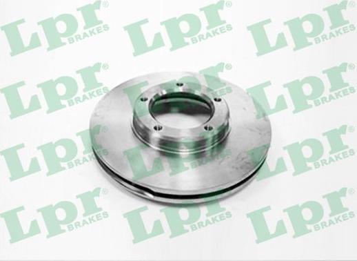 LPR T2361V - Тормозной диск autosila-amz.com