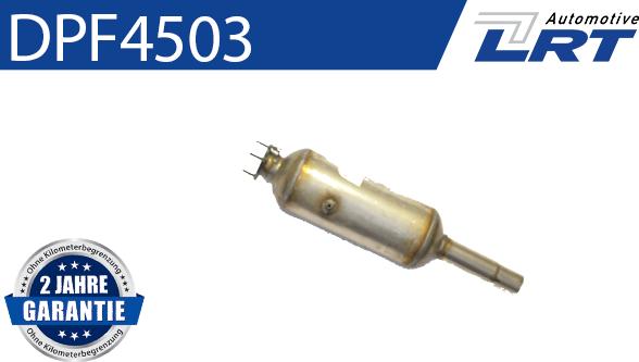 LRT DPF4503 - Сажевый / частичный фильтр, система выхлопа ОГ autosila-amz.com