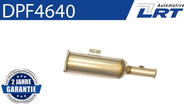 LRT DPF4640 - Сажевый / частичный фильтр, система выхлопа ОГ autosila-amz.com