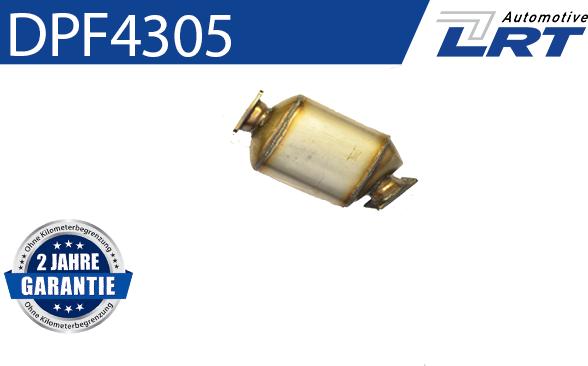 LRT DPF4305 - Сажевый / частичный фильтр, система выхлопа ОГ autosila-amz.com